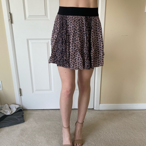 Free People Floral Mini Skirt XS - Picture 2 of 8